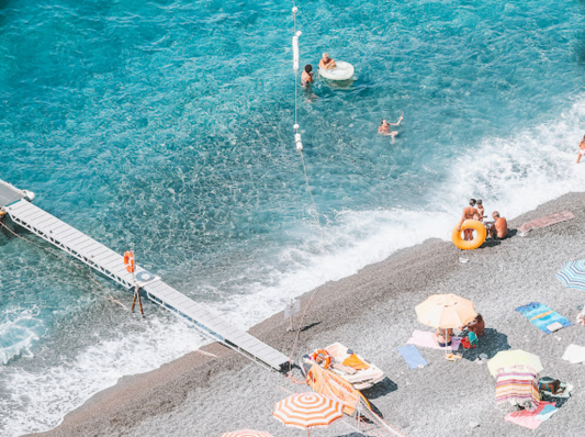 Amalfi Beach Scape 1 - Brandon Hirsler