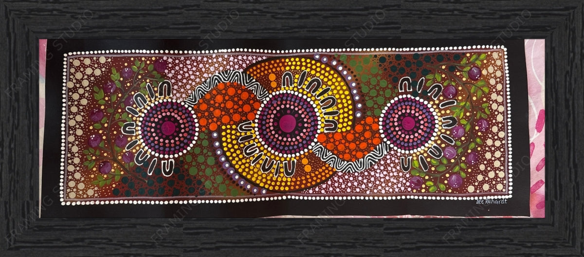 Custom Frame your paper art here