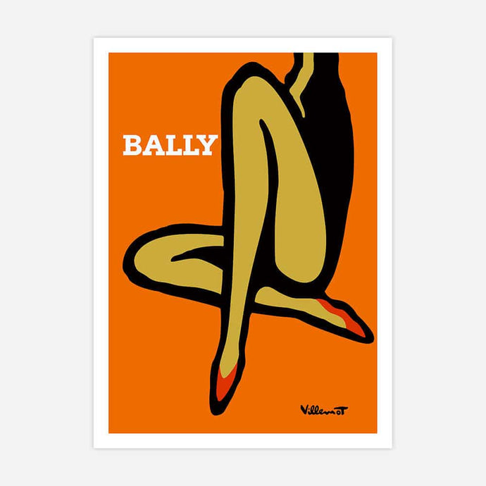 Bally Orange by Villemot