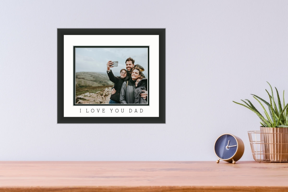 Father's Day Landscape Print & Frame