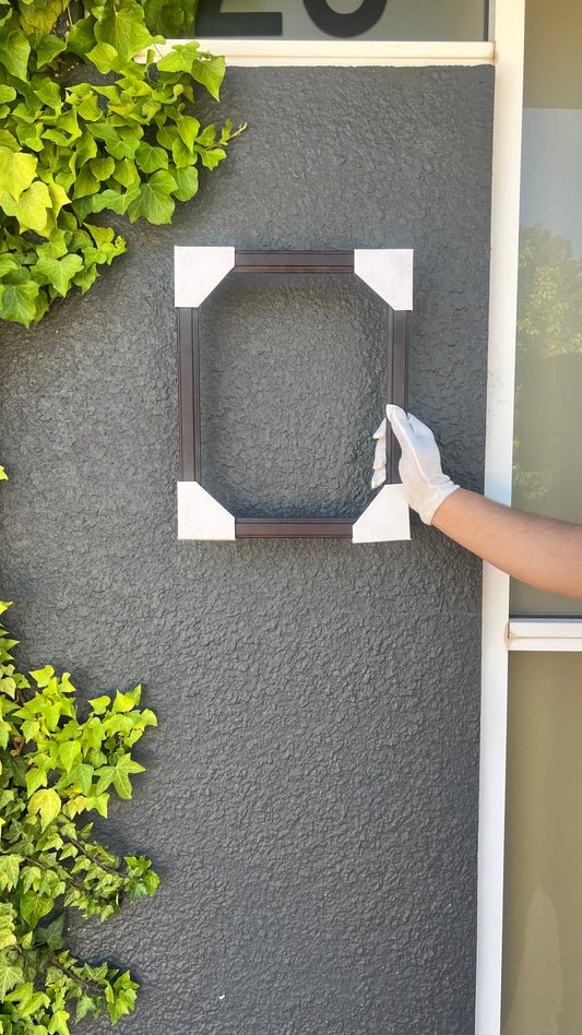 Chocolate Brown Empty Frame 11”x14”