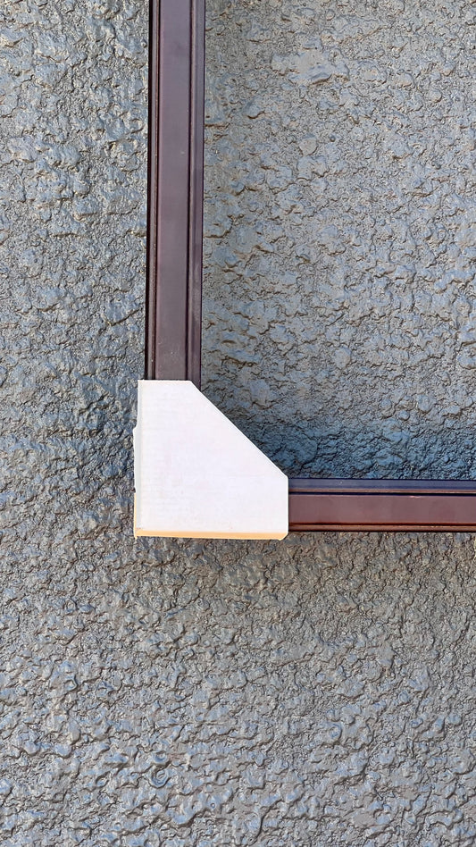 Chocolate Brown Empty Frame 11”x14”