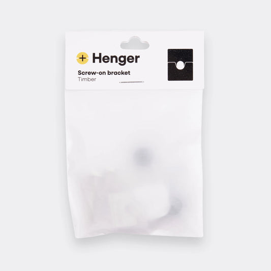 Hengr Screw on Bracket - Timber Pack