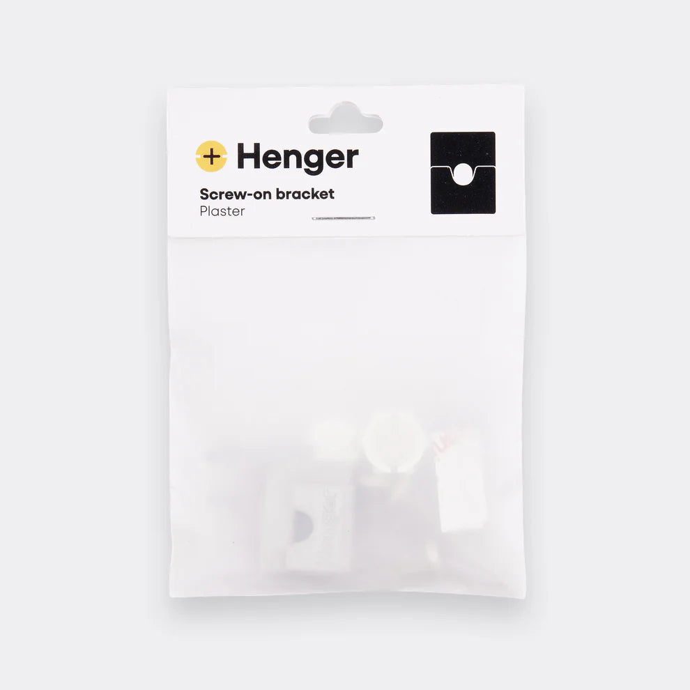 Hengr Screw on Bracket - Plaster Pack