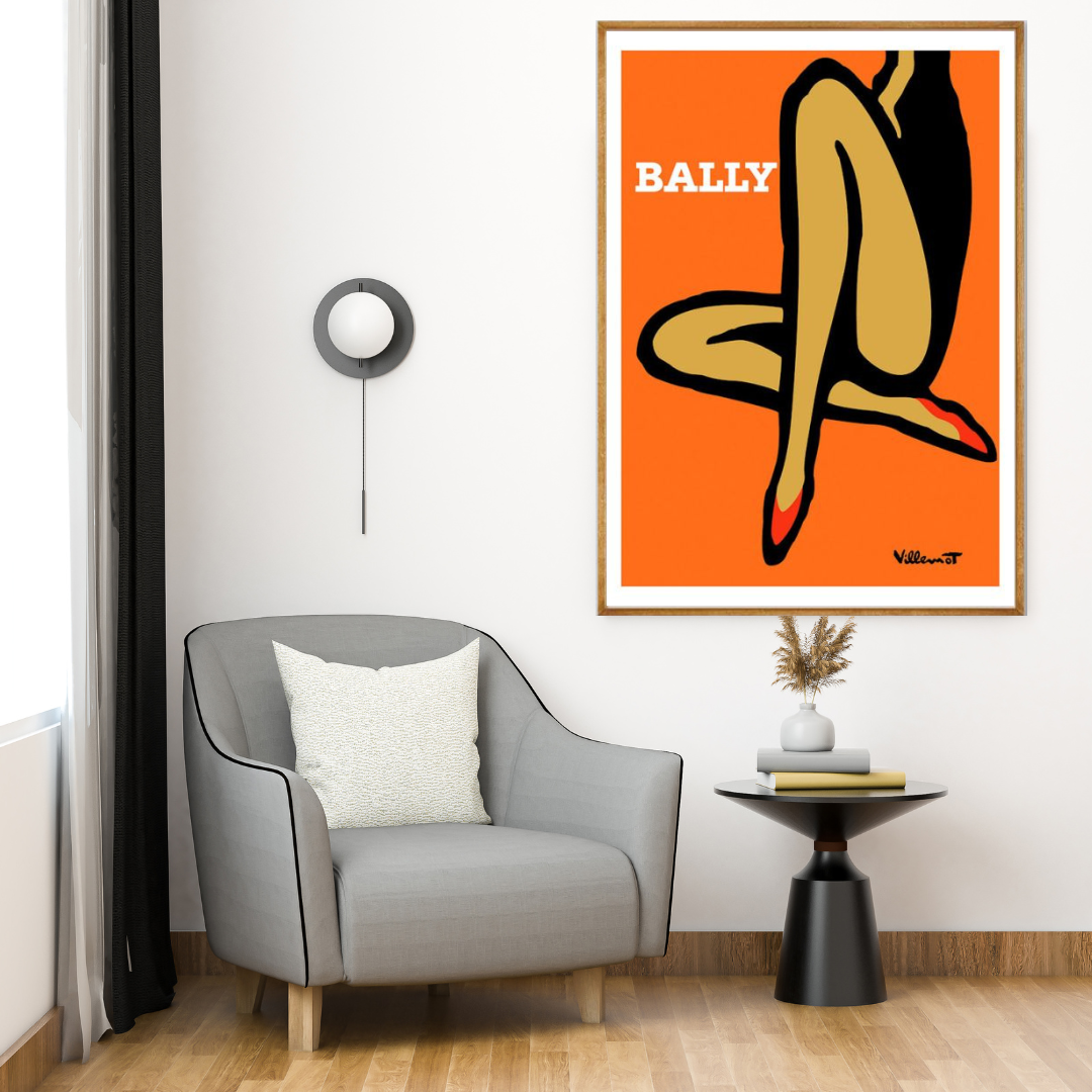 Bally Orange by Villemot