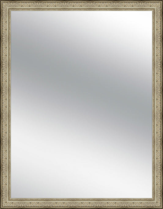 Silver Ornate Mirror