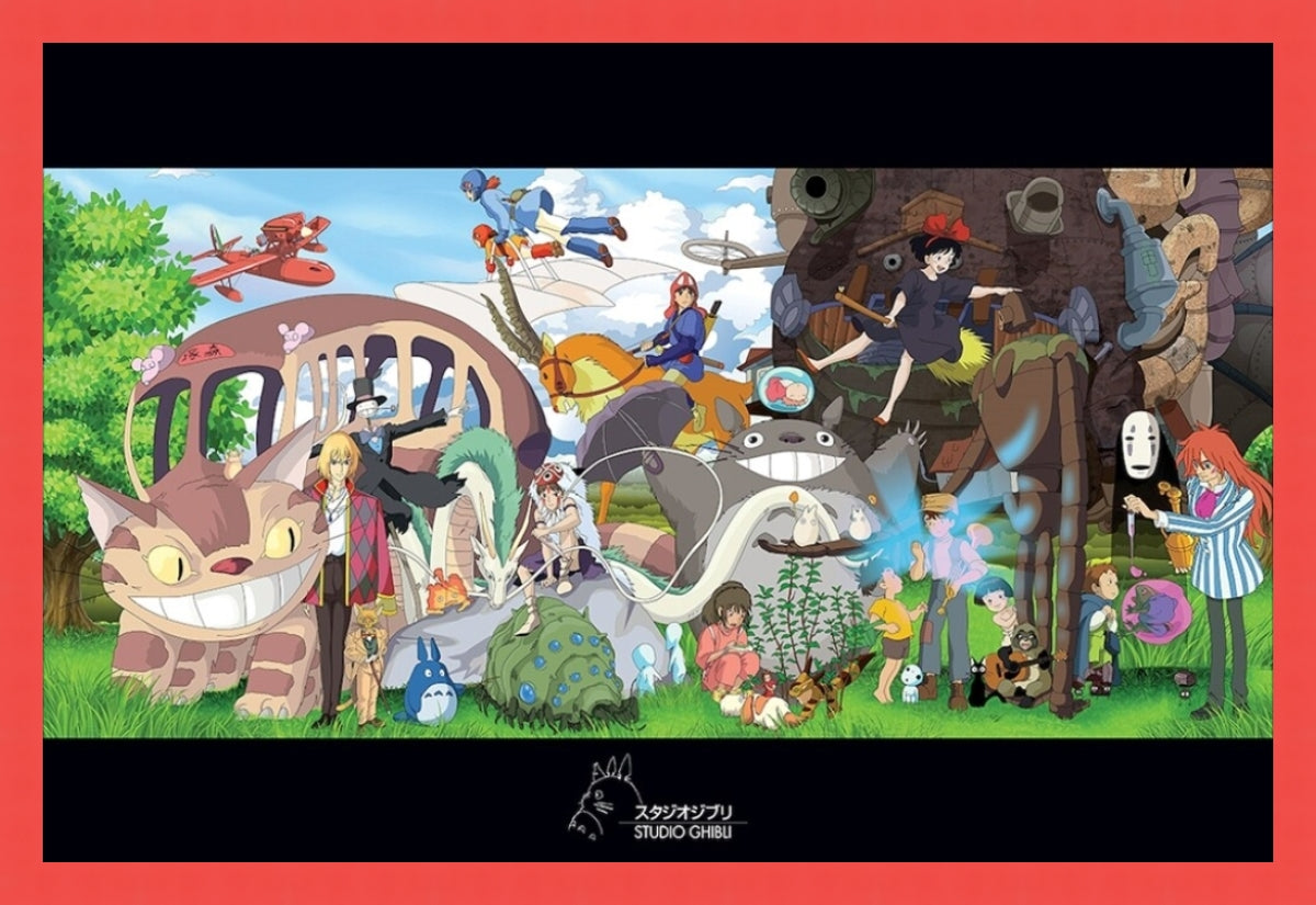 Studio Ghibli Collage Poster