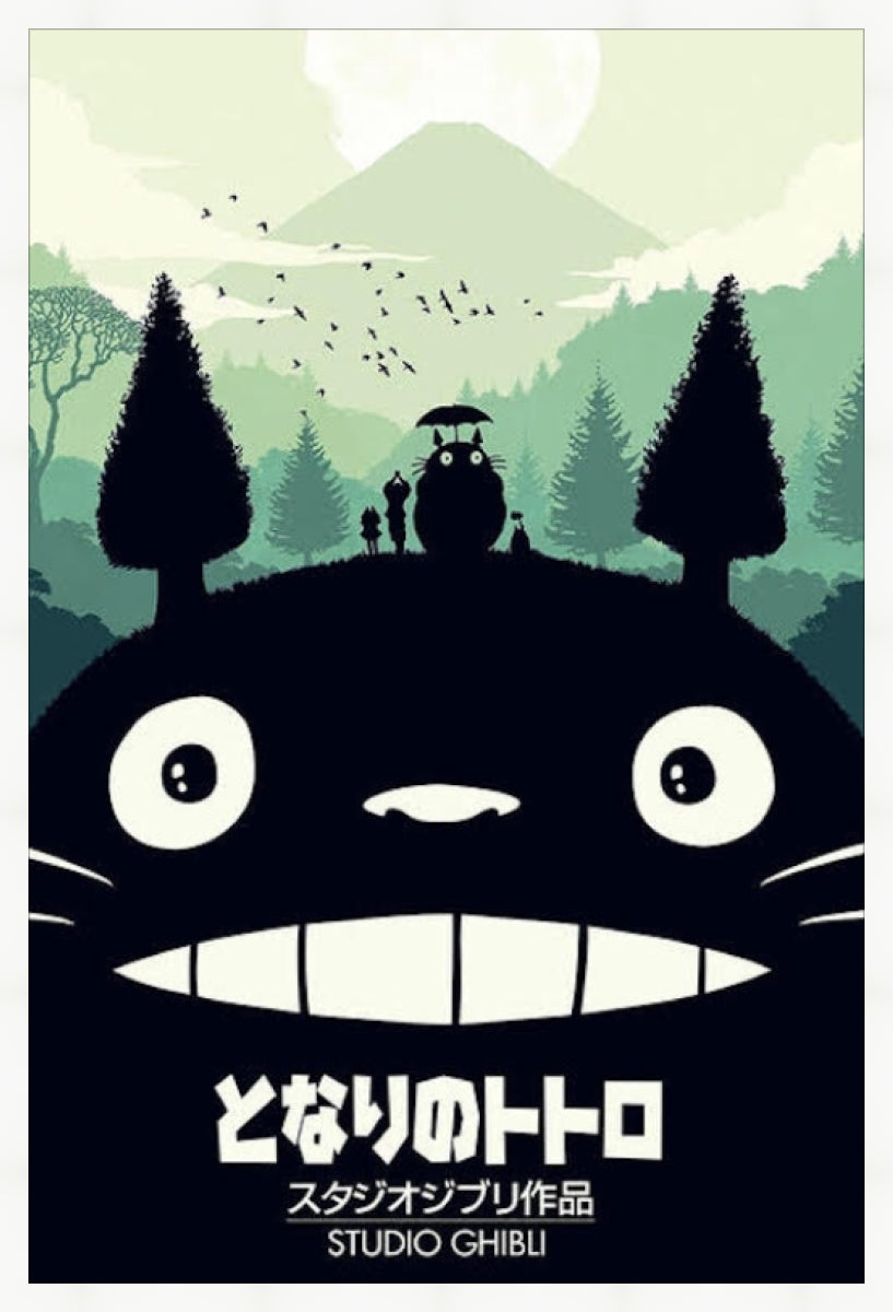 My Neighbor Totoro Shadow Poster