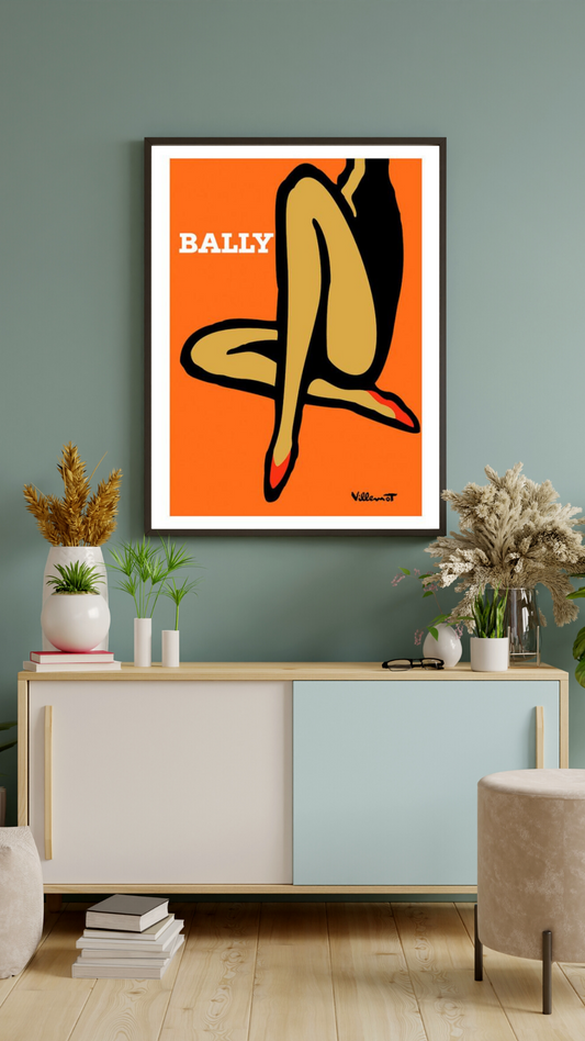 Bally Orange by Villemot