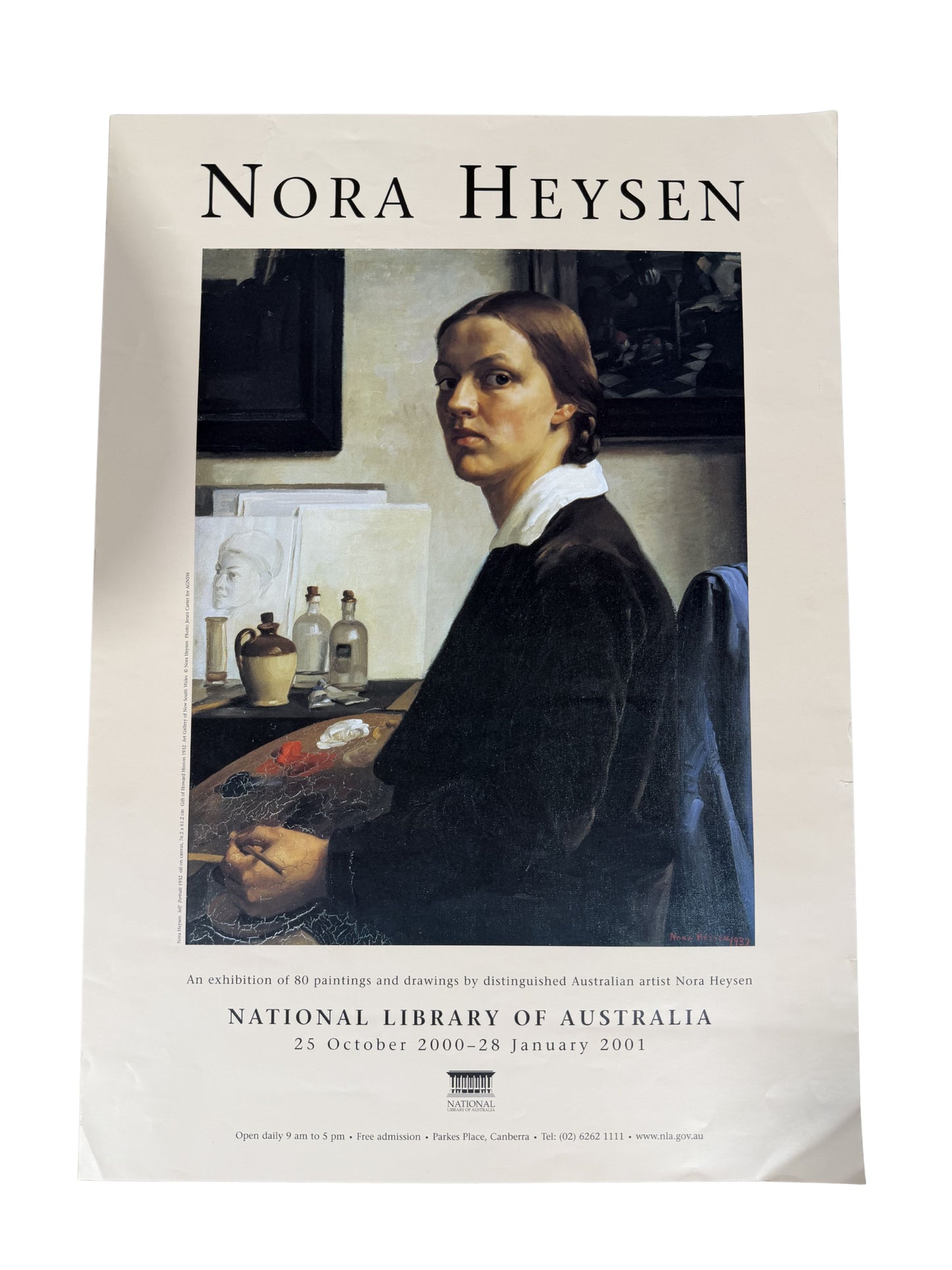 Nora Heysen | A2 Vintage Promotional Print | National Library of Australia 2001