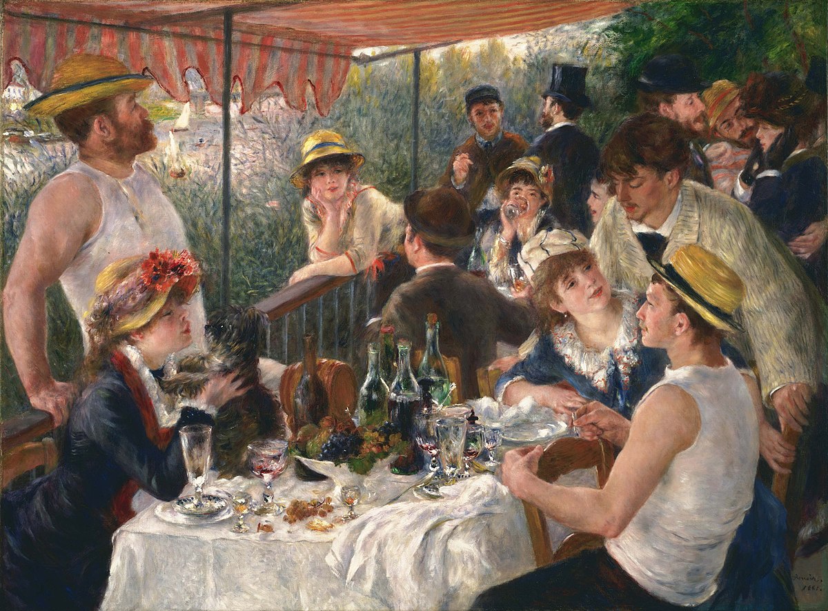 Luncheon of the Boating Party by Pierre-Auguste Renoir Giclee Print