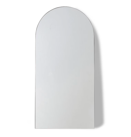 Alexa Floor Arch Mirror Black