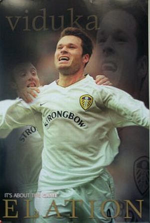 Mark Viduka Leeds United Poster