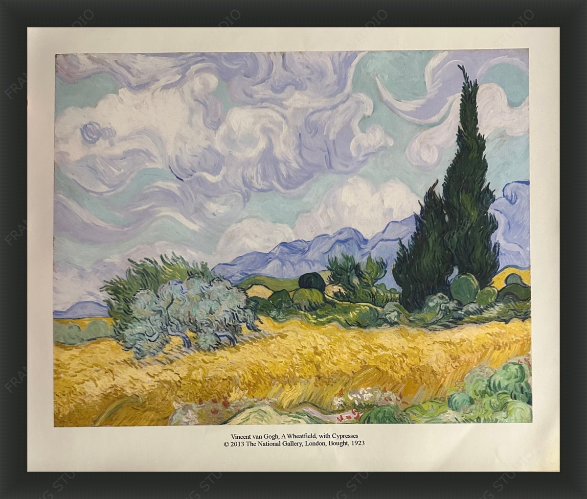 Custom Frame your paper art here