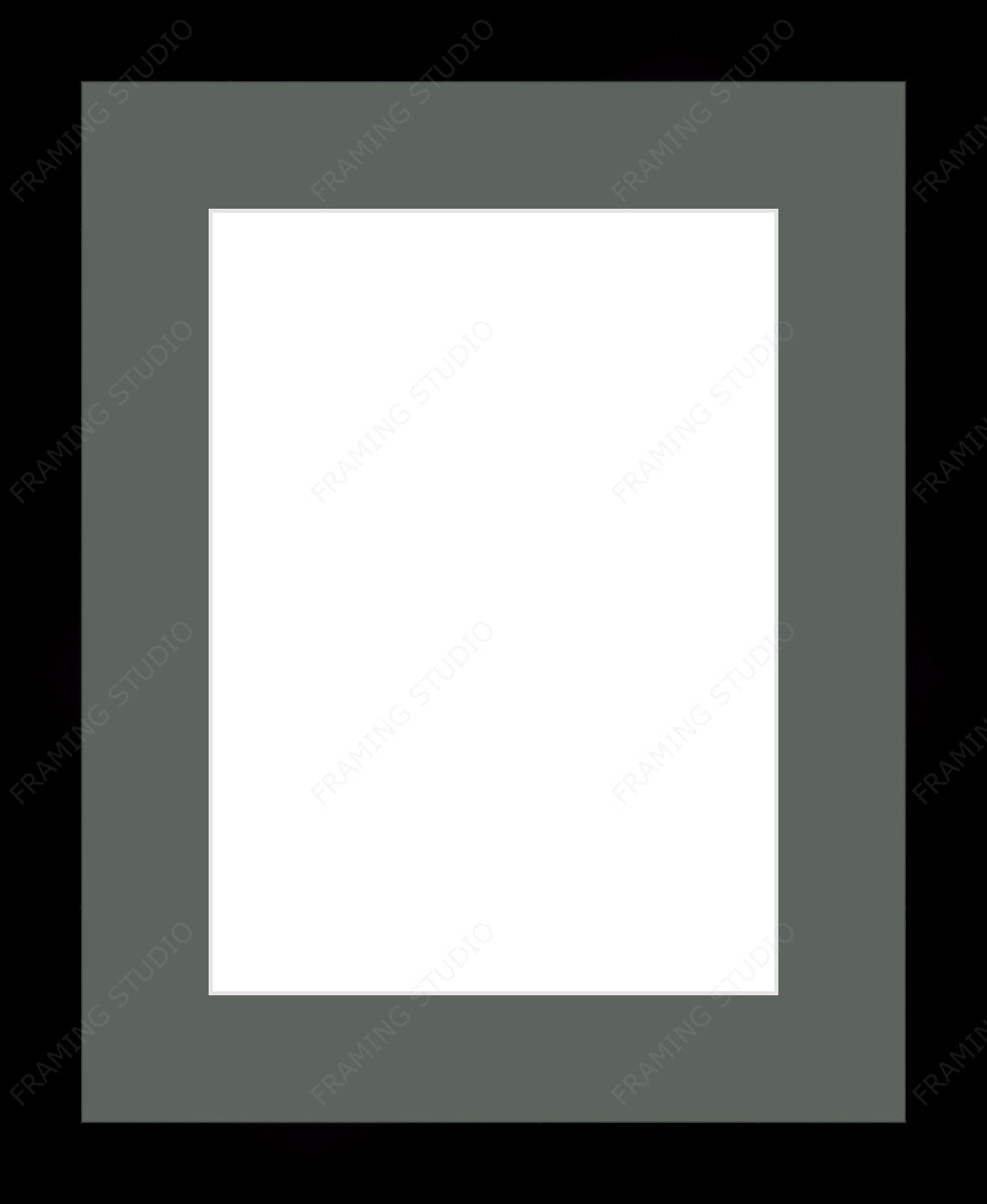 Single Mat & Frame