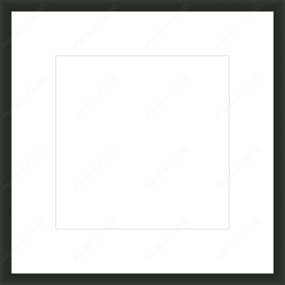 Single Mat & Frame