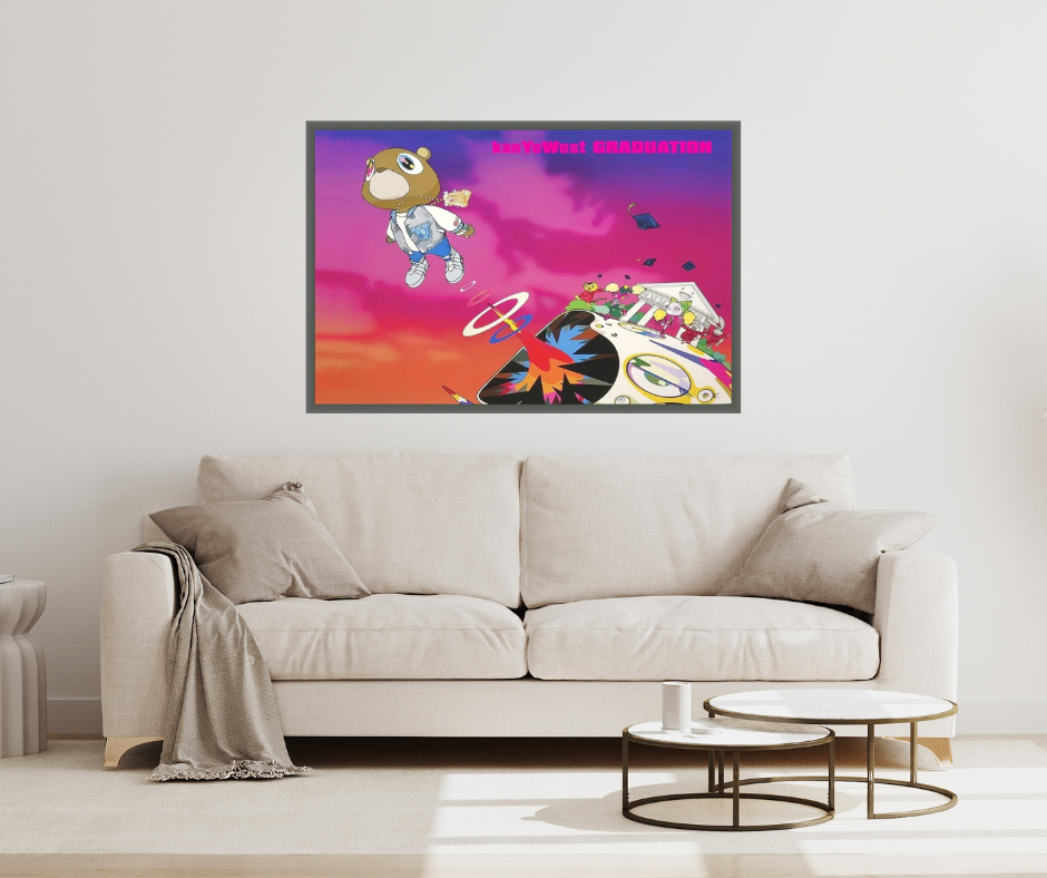 Kanye West Graduation Album Poster
