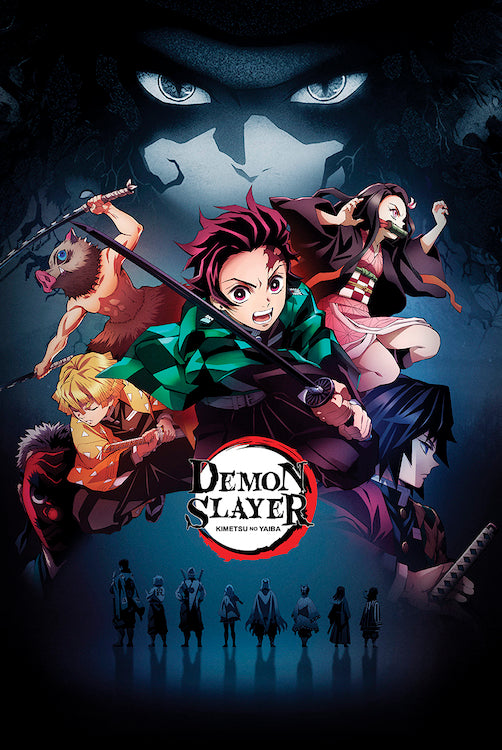 Demon Slayer Kimetsu no Yaiba Key Art Poster