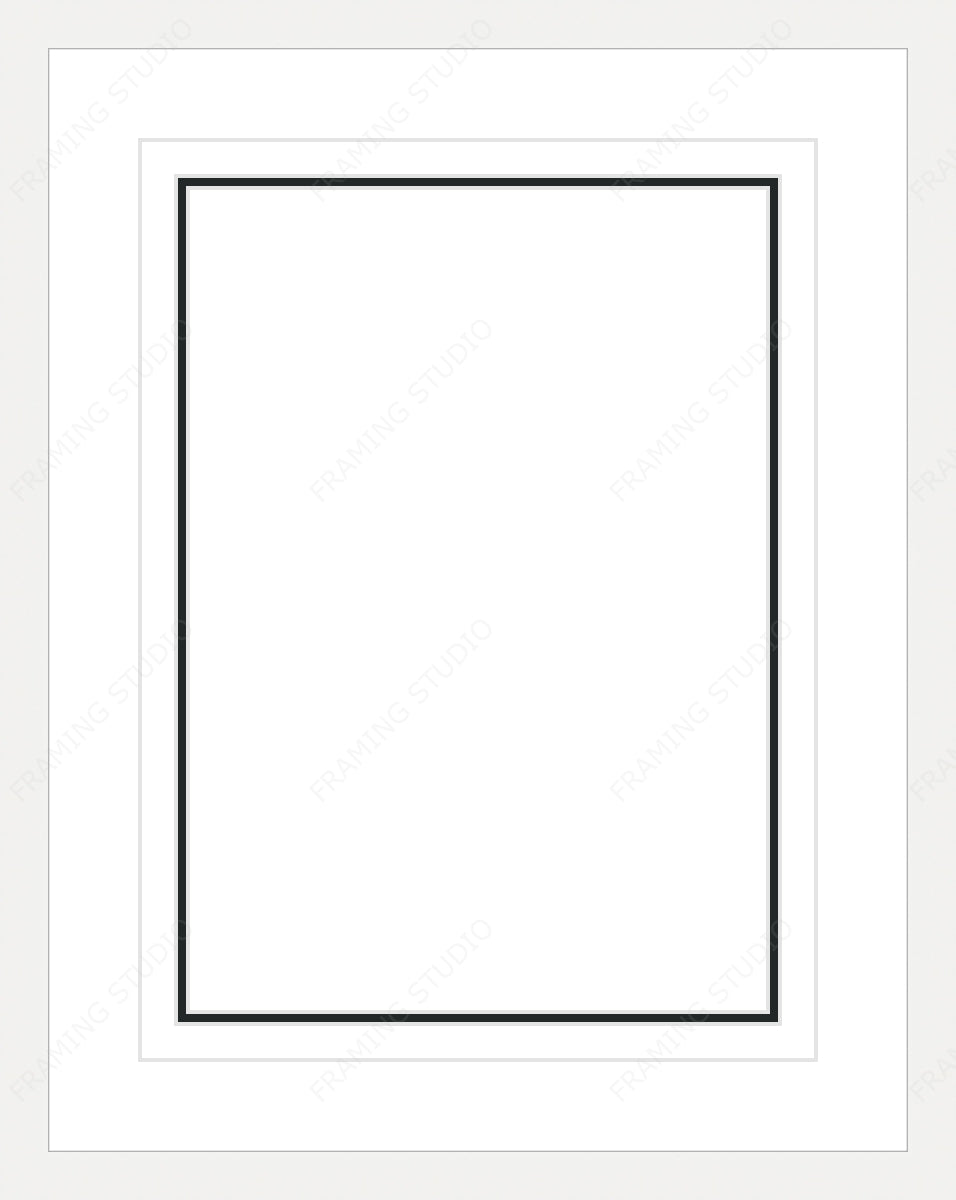 Double Mat & Frame