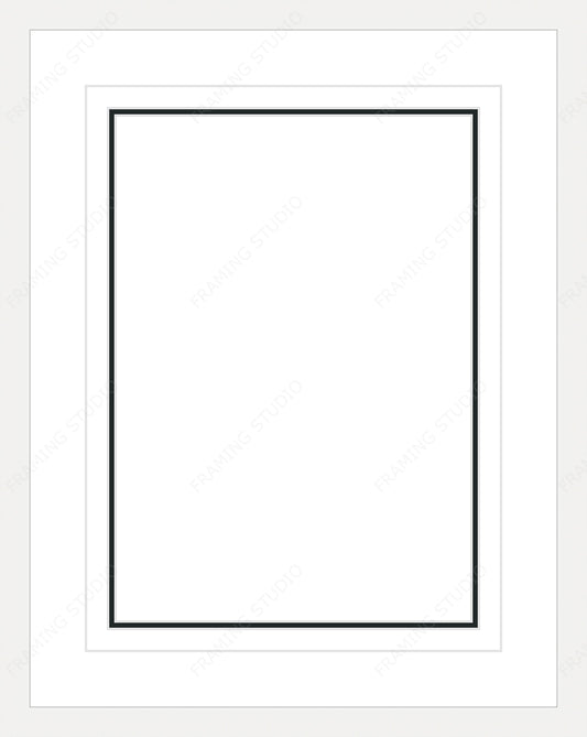 Double Mat & Frame