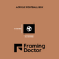 Acrylic Football Display
