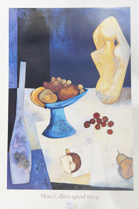 Blue Moon II by Mary Calkins - Print