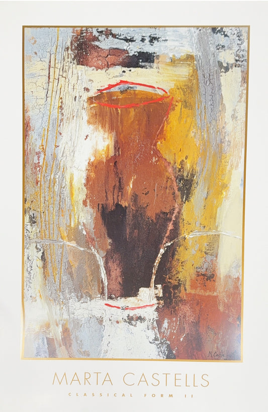 Classical Form II by Marta Castells - Print