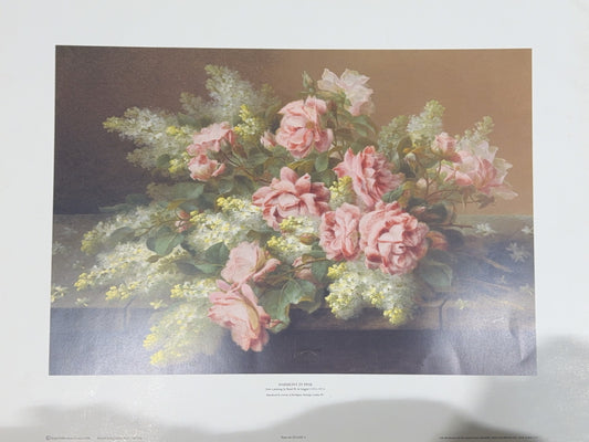 Harmony In Pink by Raoul de Longpre - Print
