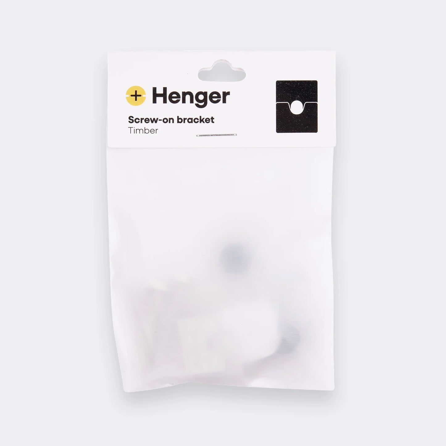 Hengr Screw on Bracket - Timber Pack