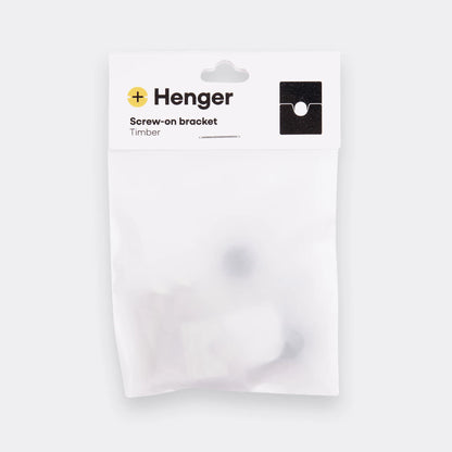 Hengr Screw on Bracket - Timber Pack
