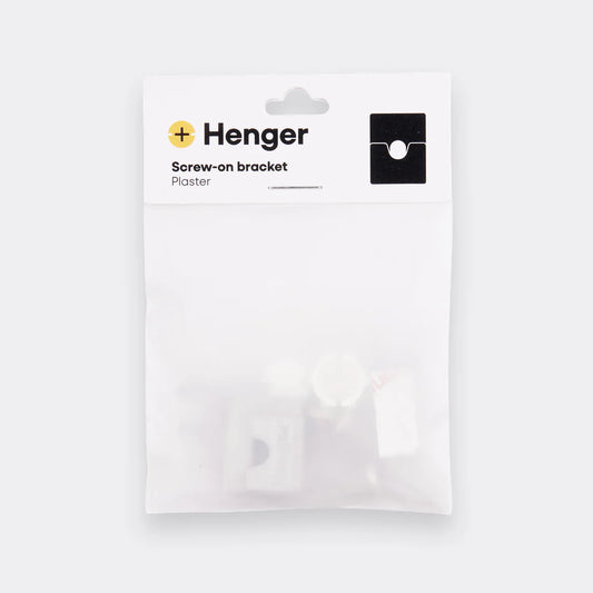 Hengr Screw on Bracket - Plaster Pack
