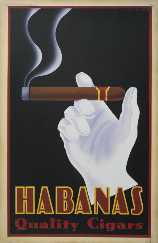 Habanas Cigar Print