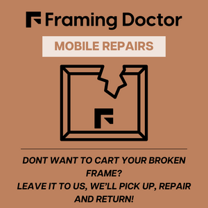 Mobile Picture Frame Glass Repair