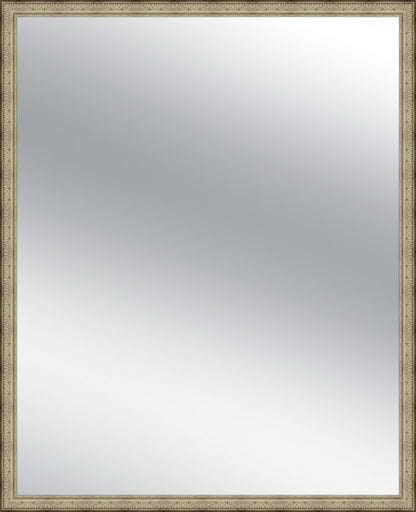 Silver Ornate Mirror Large