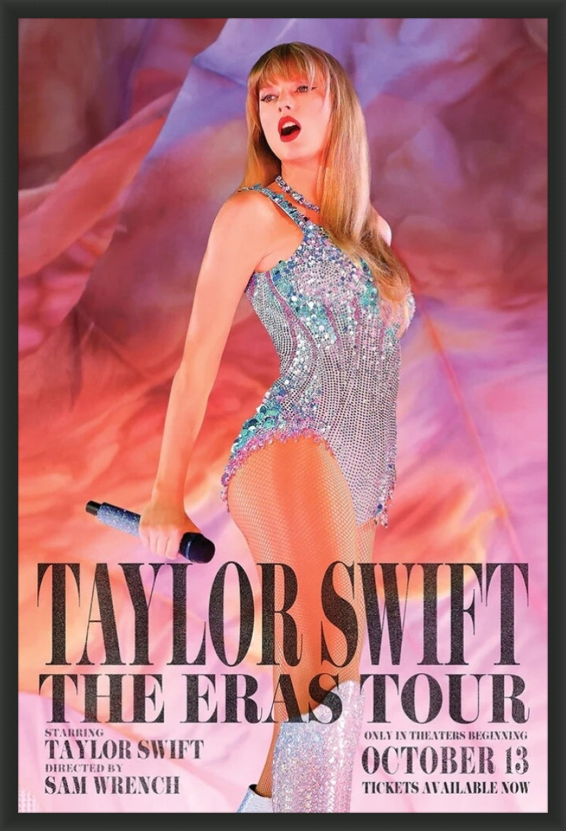 Taylor Swift Eras Tour Movie Poster