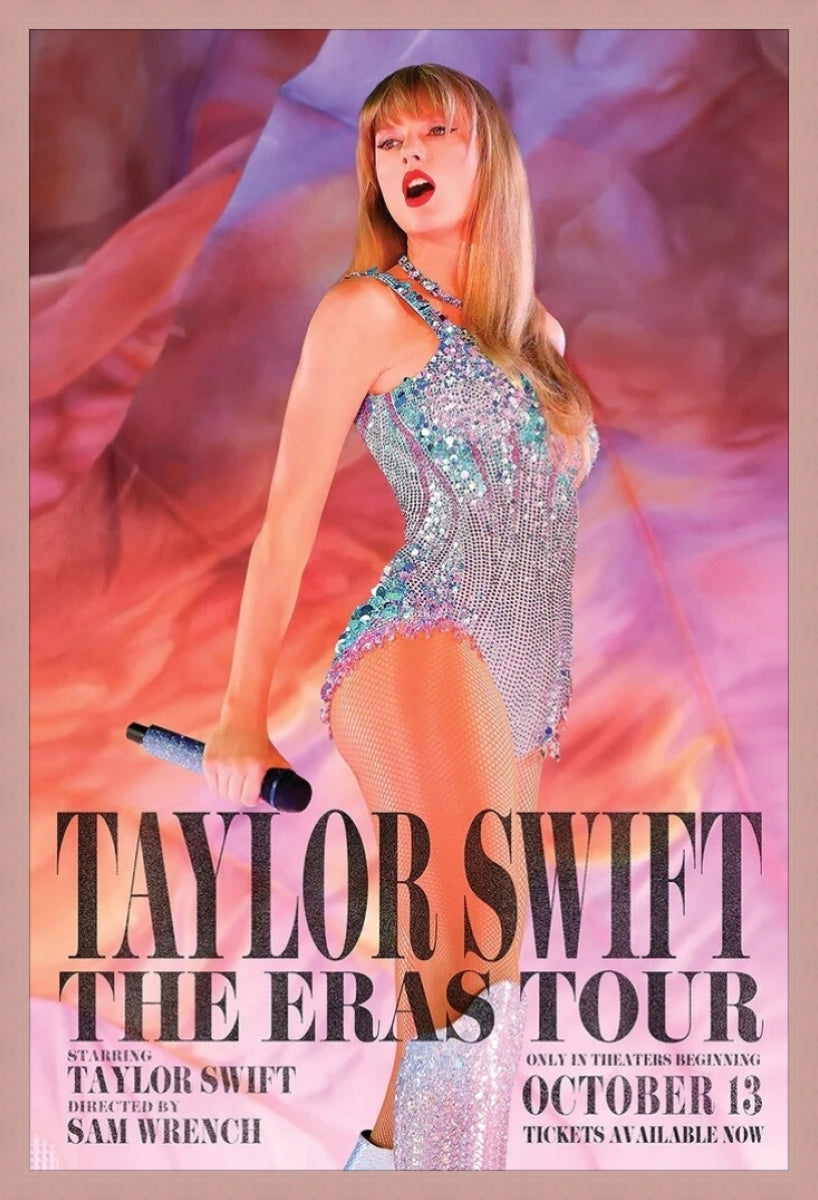 Taylor Swift Eras Tour Movie Poster
