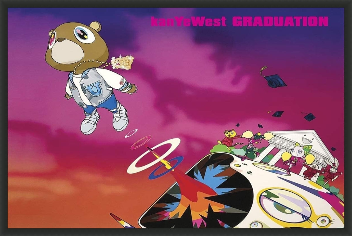 Kanye West Graduation Album Poster