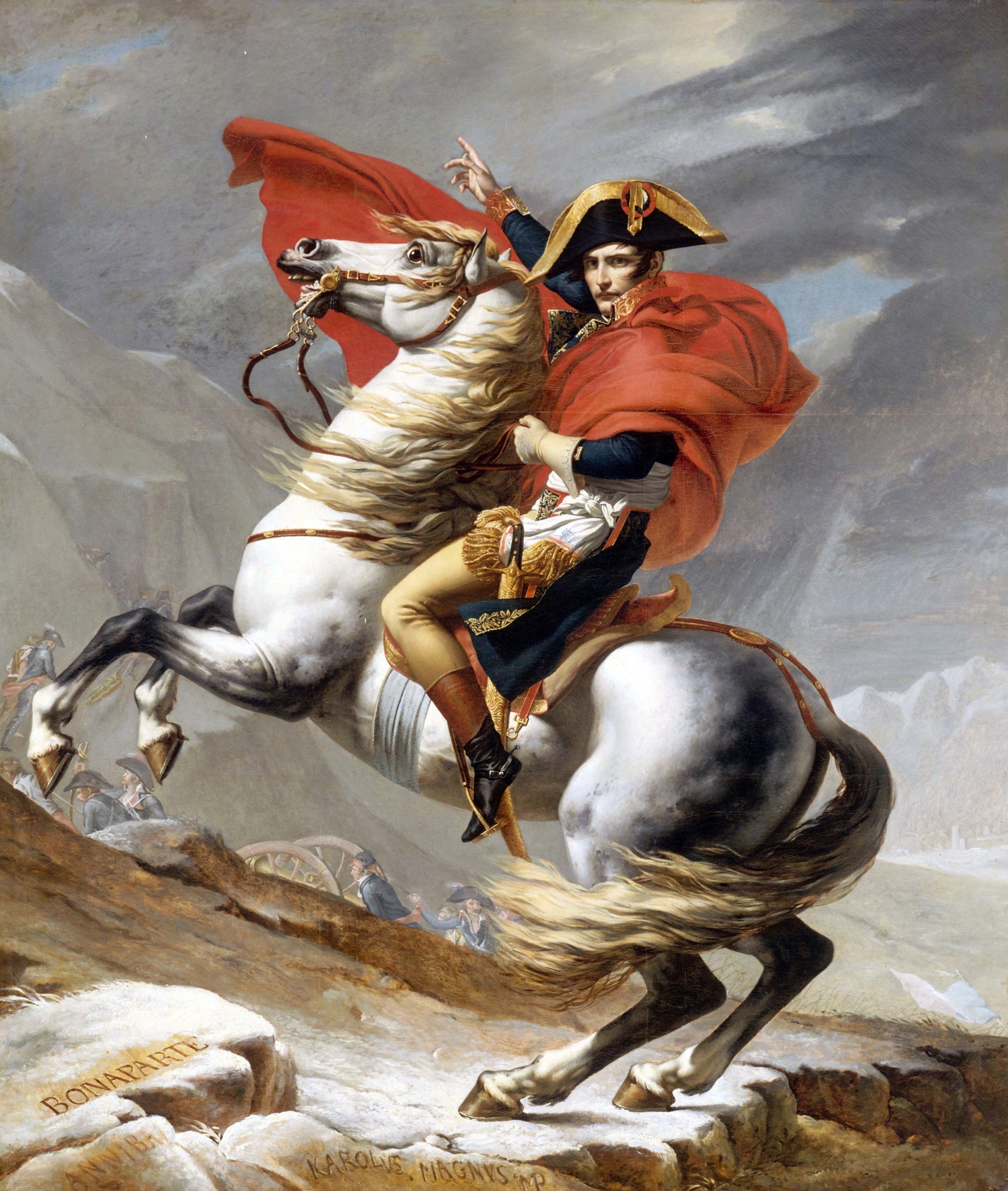 Napoleon Crossing the Alps Canberra ACT Framing Doctor