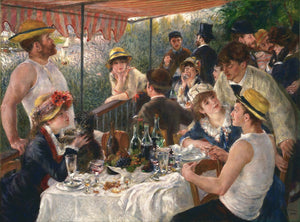 Luncheon of the Boating Party by Pierre-Auguste Renoir Giclee Print
