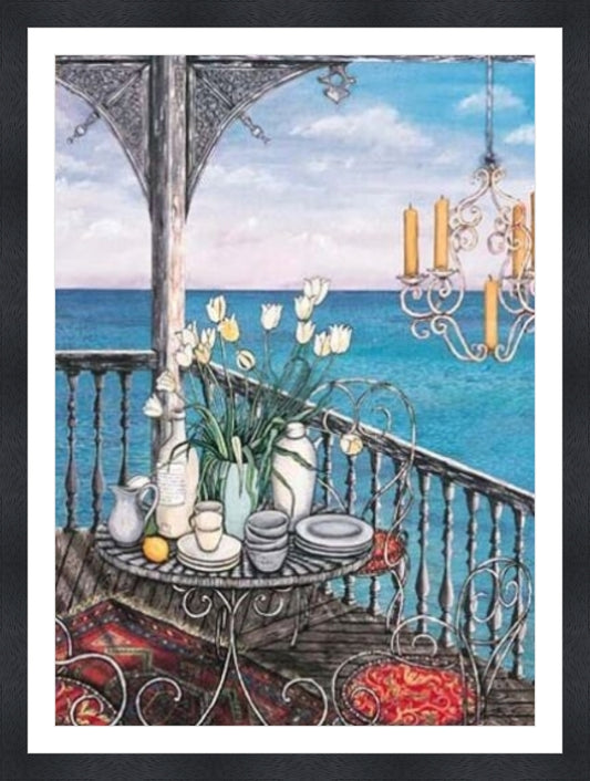 Puerto Samara by Sarina Baker- Limited Edition 76/99 Giclee Portrait