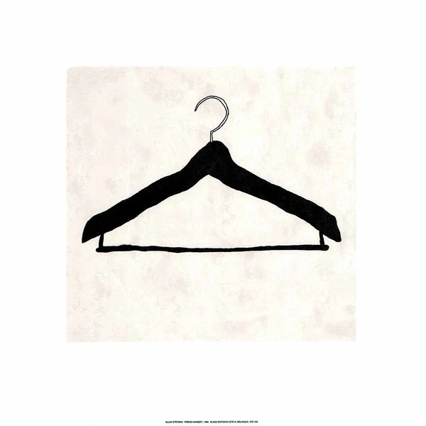 Dress-Hanger, 1999 by Allan Stevens (Silkscreen / Sérigraphie)