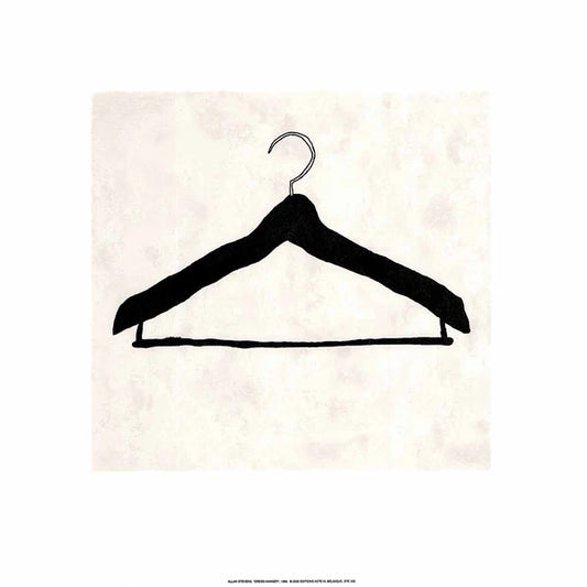 Dress-Hanger, 1999 by Allan Stevens (Silkscreen / Sérigraphie)