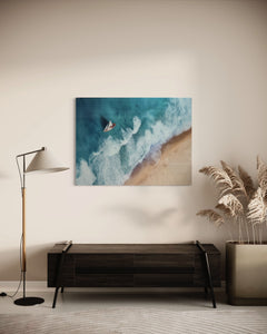 Tempered Glass Art Coastal Scene - 90cm x 120cm