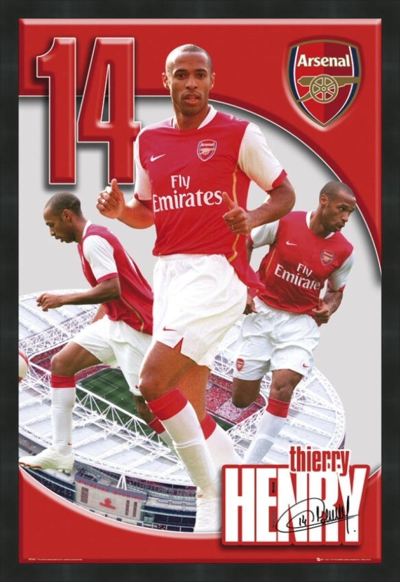 Thierry Henry Arsenal Poster