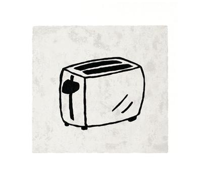 Toaster by Allen Stevens Silkscreen Print