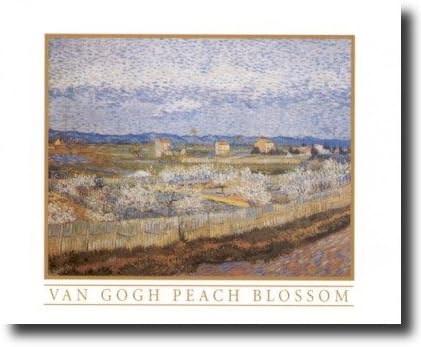 Van Gogh Peach Blossom Lithograph