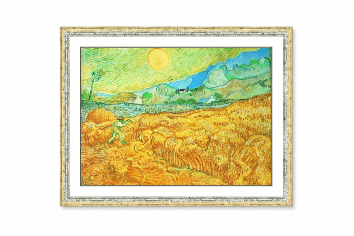 Van Gogh — Il Mietitore (The Reaper) Framed print