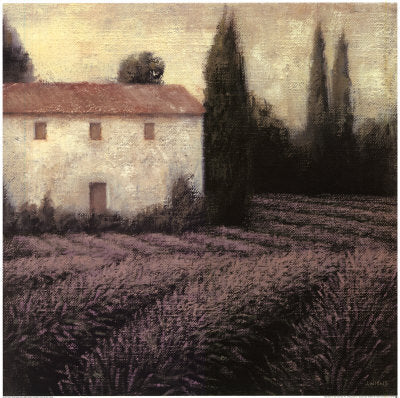 Lavender Field Detail by James Wiens - Print