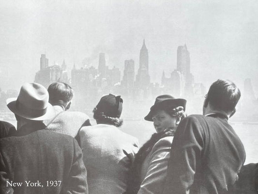 New York, 1937 exhibition poster -
