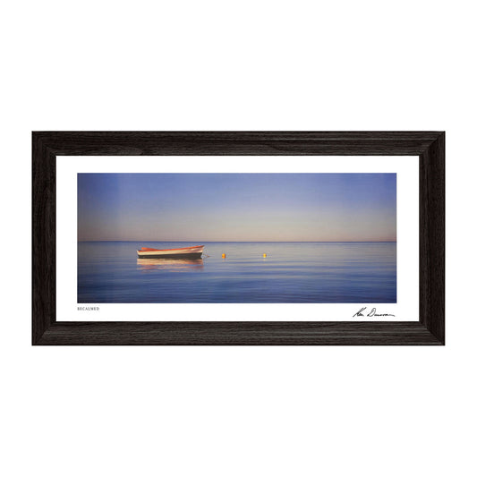 KEN DUNCAN "BECALMED" BOAT ON WATER